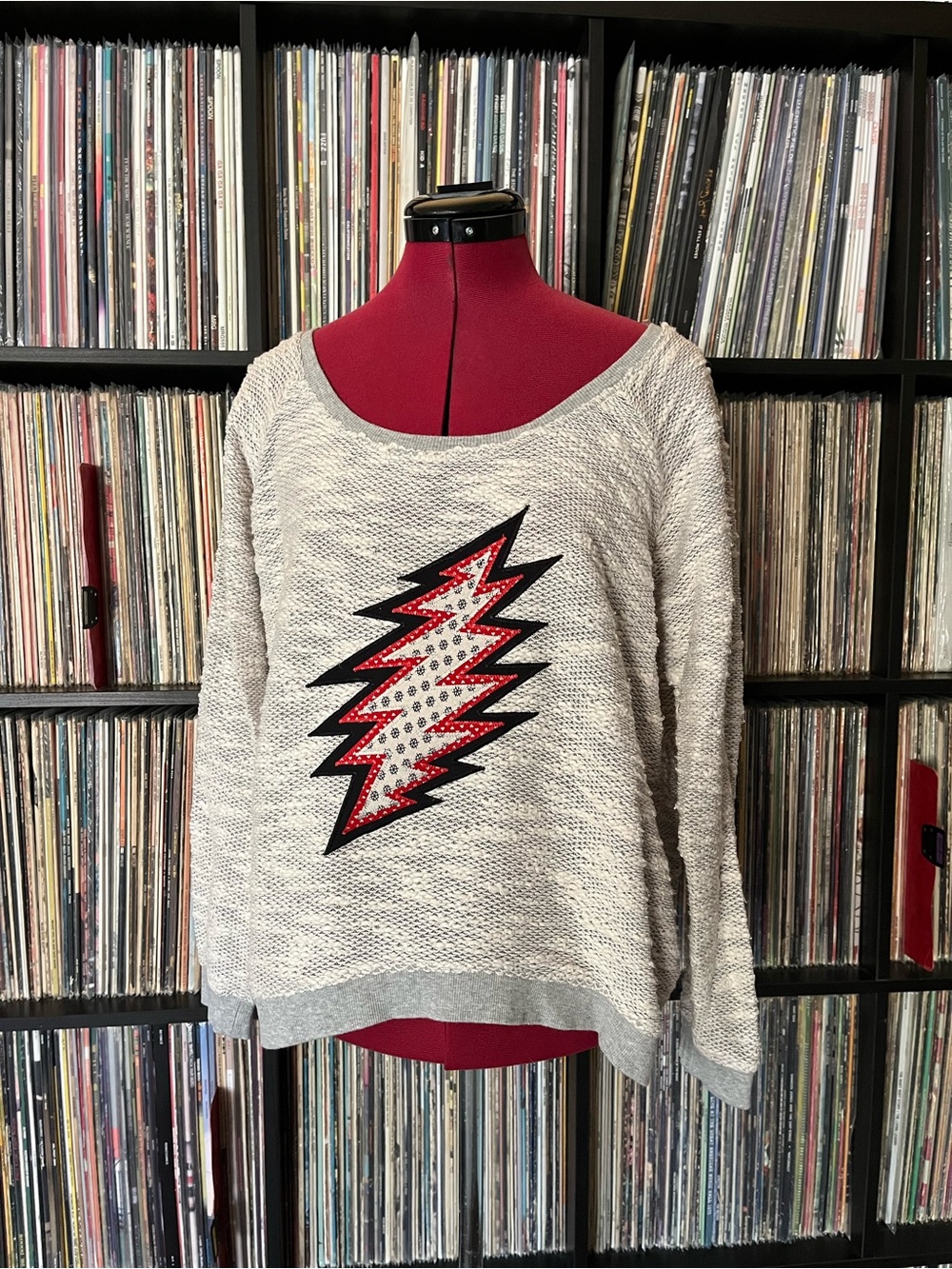 Grateful Bolt Patchwork Dead Upcycled Shakedown Vintage